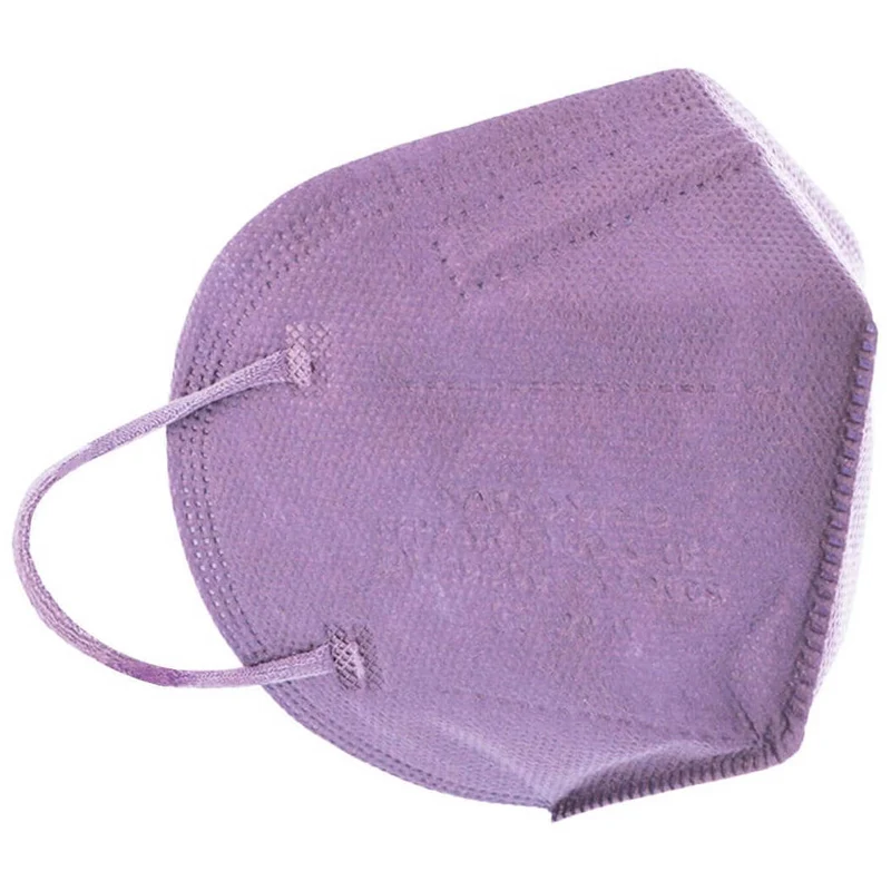 Lot de 5 masques de protection FFP2 violet (5 pièces)