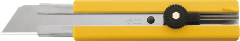 25mm Rubber Inset Utility Knife with Solid Blade | H-1/SOL