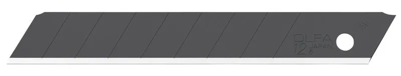 12.5mm MTBB-10B Medium Duty Black Snap Blades, 10pk