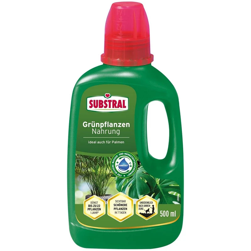 SUBSTRAL Nutrition plantes vertes et palmiers - 500 ml